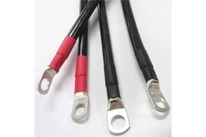 BVR25 260mm Length SC25-10 Copper Nose Red/Black Battery Cable