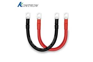 2/4/6/8AWG Solar Power Battery Charger PVC Copper IP67 50V Ring Terminal Car Marine RV