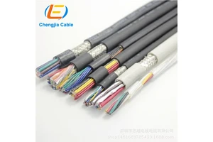Industrial Robotics Polyvinyl Chloride Pvc Cable Continuous Flex Cable Data Cable Robot