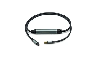 Factory Direct USB-A to Toslink Digital Optical Audio Cable SPDIF Fiber Cable OEM ODM Available