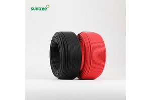 Pv1-f Cable Solar Power Wire Ccc Ce Standard Tinned Pure Copper Core Conductor Electric Wire Cables Manufacturers