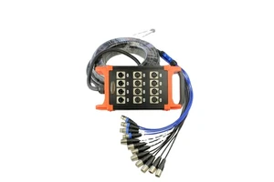 Custom Professional Multicore Xlr Audio Snake Cable with Stage Box RCA Connector for Speaker Application
