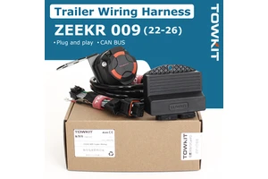 Trailer Wiring Harness for ZEEKR 009 Plug and Play,7/12/13 Pin Towing Electric Cable with CAN BUS