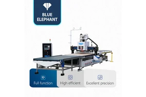 High-efficiency 1325 1530 5x10 ATC Nesting CNC Router with Auto Loading and Unloading for Wooden Furniture Production