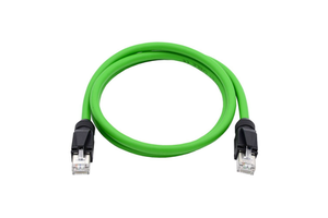 High Flexible Flex Wire Ethernet Cable 26AWG 1000Mbps 0.5-90m Shielded Cat6a 600V Patch Cord Industrial Ethernet Towline Cable