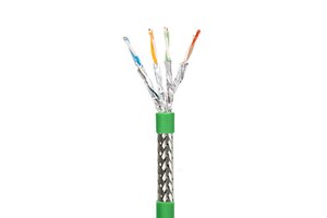 Cat6a High Flex Industrial Ethernet Cable Double Shielded SFTP Drag Chain Wire Oil Resistant Abrasion-Resistant Gigabit 10Gbps