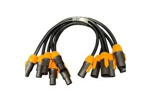 Stage Equipment PowerCon True1 NAC3FX-W NAC3MX-W Power Connector IP65 Waterproof 20A 250V 3 Pins Extension 10M 3x2.5mm2 Cables