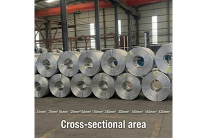 16mm2 AAC Conductor No Reel Peach Code Name BS 215-1 All Aluminum Stranded Cable For Power Line