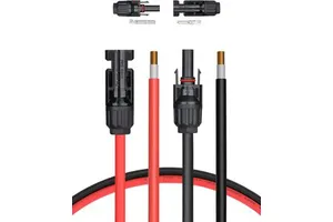 10AWG Solar Extension Cable with Female and Male Connector with Extra Free Pair of Connectors Solar Panel Adaptor Kit Tool