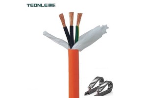 Best-Selling Custom Industrial Ethernet Connector Cable Stranded Conductors PVC Jacket Drag Chain PUR/PVC for Outdoor Network