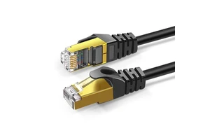 High-Speed 40Gbps Cat8 Ethernet Cable RJ45 2000MHz S/FTP Patch Cord Soft Jacket 0.5M 25M Length Cat8 Communication Cables