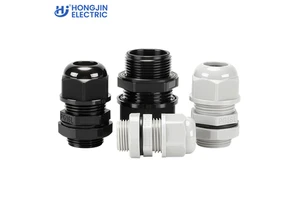 Explosion Proof IP69 Low Voltage Cable Extended Thread PG21-Type Long Thread Spiral Nylon Gland 7-13mm Applicable Diameter