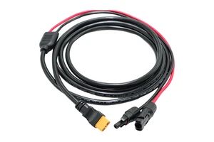 Premium 3M XT90 Solar Panel Adapter Cable 12AWG Charge Extension with Waterproof Connector Copper Conductor and PVC Insulation