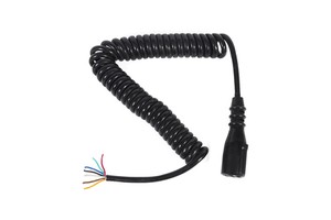 7 Core Trailer Electrical Power Cable European Spiral Cable for Trucks