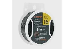 MASTER 96 Reel with 9 m of 16 gauge black primary cable, TRUPER