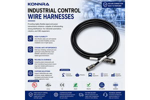 Industrial Automation Wire Harness Connector Assembly High Flexible Signal Power Cable for Robot Arm