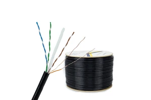 High quality outdoor cat6 sftp cable with wire 25awg copper outdoor cat6 cat 6a network cable reel