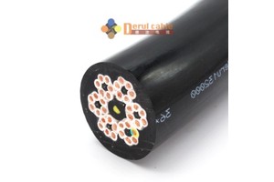 PUR Sheath Multi-Core Reel Cable with Power and Control Conductors