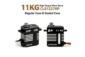Flashobby New Arrival CLS1227RP-B Metal Gears HV High-Torque 11KG 0.074Sec Digital Micro RC Servo for SCX24 AX24 1/24 RC Crawler