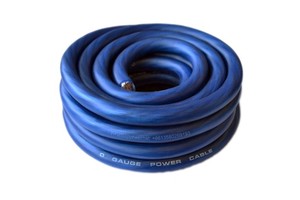 Flexible Soft PVC OFC CCA 0GA 2Gauge Automotive Car Battery Power Ground Cable Wire Copper Clad