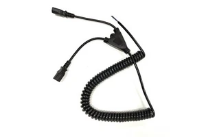 3 4 6 7 Pin Mirco USB Power Plug Flexible Spring Spiral Electric Wire Coiled Cable