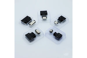 Custom Designed Double Row SMT Plug Waterproof Servo Motor Connector for UHF PCB RF FPC Power Microwave Wire Connections