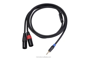 China Supplier 3.5mm to XLR Mixing Console Player Audio Cable Audio Cables and Connectors