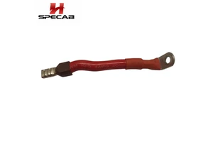 Black/Red Tinned Copper 12V Lithium Battery Connection Cable for Automotive Photovoltaic Series Line Battery Accessories