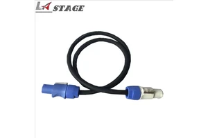 Optional 230W/200W Powercon Cables for 7R/5R Stage Fresnel Lights Simple Connector 1-10M in out Stage Light