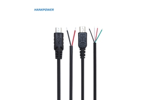 High Quality Mini 5P USB Cable 2 Cores 4 Cores for Digital Camera Charger