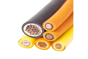 High Flexible Pure Copper PVC Insulated Stranded 10/16/25/35/50/70mm2 High Voltage EV Battery Cable