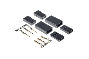 Futaba JR 3Pin 2.54mm Servo Connector Kit Male Female Housing Terminal for RC Car Drone DIY Cable