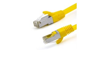 Factory Supply Cat7 UTP Ethernet Patch Cord Oxygen-Free Copper Black PVC Industrial Network Cable for Control Panel