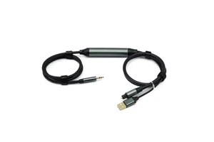 New TOSLINK Optical Audio Cable Unidirectional TOSLINK to 3.5mm AUX Support 24-bit/192KHz for Music, Gaming, TV