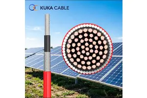 H1Z2Z2-K Solar Cable 10AWG 12AWG Red Black Cavo Fotovoltaico