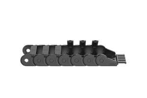 Low Vibration/noise High Dynamics E15 Series-EasyClip Mini Small Space Drag Chain Cable Carrier For Robots Linear Modules