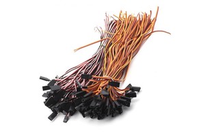 Servo JR Futaba Male Female Connector Signal Cable 22AWG 150mm 60 Cores Servo Wire Lead for RC Helicopter Drone Car DIY Parts
