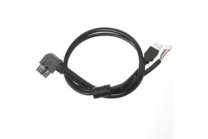 Customizable Harness PB MX3.0 Molded USB Cable, 24AWG/2C + 26AWG/1C For Data And Power Connections