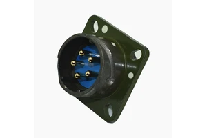 Motor Servo Connection Y2M-5TK Y2M Type Circular Connector Quick Clip Type Aviation Plug 3-core YP21 Y21M Gold Plated Dark Green