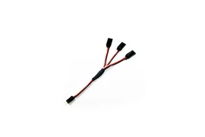 60-core Wire Large Current 3-way Servo Connector Splitter EXT3WY