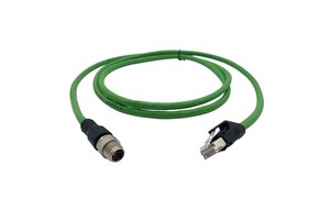 SVLEC IP67 Industrial Ethernet Cable M12 X Coded to RJ45 data communication cable