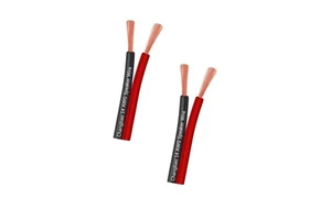 2 CORE OFC AUDIO SPEAKER CABLE 10-20 AWG FLEXIBLE STAGE POWER SPEAKER WIRE for AUDIO STAGE 2 CORE OFC CONDUCTOR SPEAKER CABLE