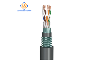 Cat5e SFTP Cable Double Shielded for Industrial Automation EMI Protection Double Shielded Ethernet Cable EMI Shielded Cat5e