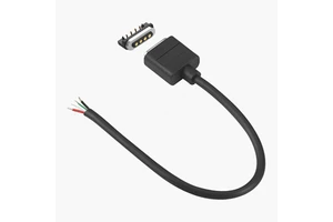 High Current Micro Power Charger Magnetic Connector Cable 4 Pin with Open End M589