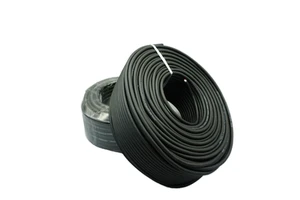 Xiniutou Black Copper Conductor Audio/Video Speaker Cable 2*1.0mm 50-100m Soft PVC Jacket Coil Packaging for Professional Stage