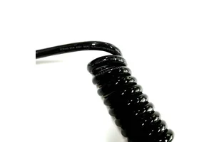 OEM Wholesale 3 4 5 6 Core Spring Spiral Power Cable Coiled PUR Insulated Spring Spiral Cable