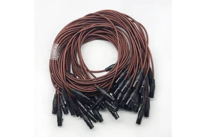 XLR Microphone Cable PVC Braid Professional Stage Light DVD Player Use Pure Copper Anti-Oxidation Male-Female Audio