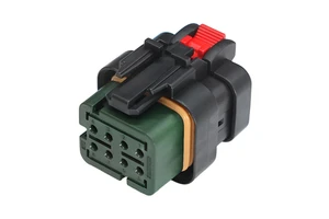 776494-4 AMPSEAL16 8Pin Female IP66 Waterproof Injection Molded Black Nylon Connector For Automotive Wiring Harness