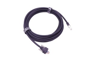 Industrial Camera Cable Network SFTP Cat6 Ethernet Cable with Screw Lock Horizontal Machine Vision Gige Cable