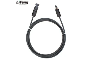 Solar Panel PV Extension Cable With Female and Male Waterproof Connectors Solar Cable For RV Photovoltaic Systems